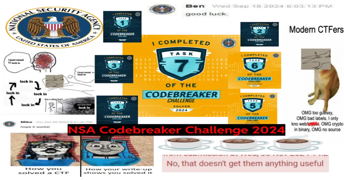 NSA CodeBreaker Challenge 2024 Writeups